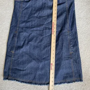 Natural Life Denim Shift Mini Dress Cotton Blend Boho Blue Women's Size XS thumbnail 13
