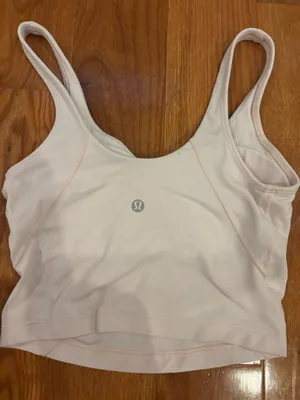 Lululemon size 2 align top baby pink thumbnail 2