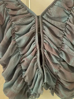 Rouched Mesh Tank Top thumbnail 2