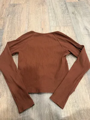 Amazon brown long sleeve thumbnail 3