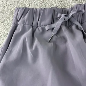 Lululemon On The‎ Fly Skirt Size 2 Gray Activewear Tennis Drawstring Athleisure thumbnail 4