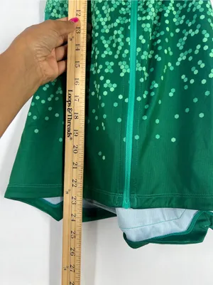 Pearl Izumi Sugar Sleeveless Cycling Jersey Green Hex Full Zip M thumbnail 11