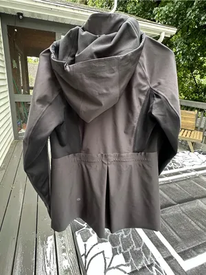 lululemon athletica Black Hooded Softshell Jacket thumbnail 2