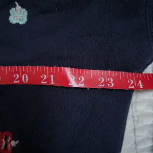 Mile(s) Madewell Embroidered Mainstay Sweatshirt Confetti‎ Floral Size Large EUC thumbnail 8