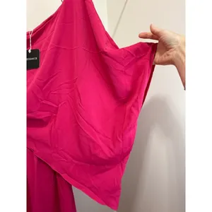 Dressmecb One‑Shoulder Maxi Dress SzXL NWT thumbnail 5