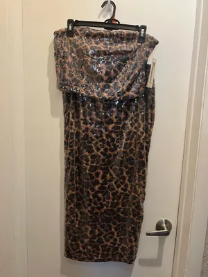 No Boundaries Snake Print Sequin Skirt Set thumbnail 13