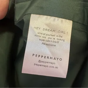 Peppermayo Exclusive - In My Natural Element PU Jacket - Dark Forest Size 4 thumbnail 7