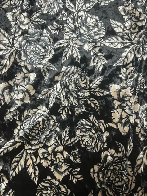 Billabong Mystic Dream Floral Velvet Mini Slip Dress Size Medium 90s Grunge thumbnail 2
