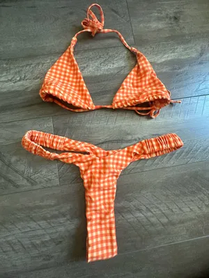 Bikini Set Orange Size M thumbnail 1
