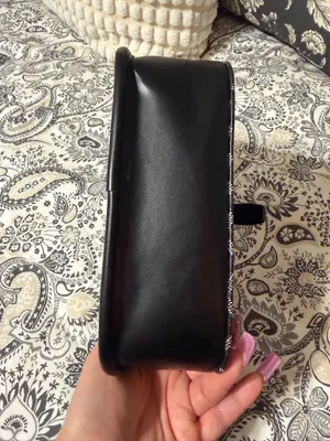 Black chevron crossbody bag thumbnail 4