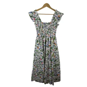 Hill House Stephanie Fishwick‎ Nap Dress XS Mulitcolor Garden Veggies Colorful thumbnail 5