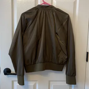 Free People Midnight Satin bomber jacket thumbnail 10