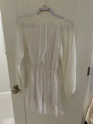 Altar'd State Dress White thumbnail 3