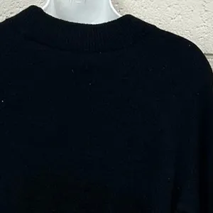 Athleta Black Wool Blend Sweater size M thumbnail 6