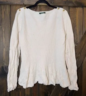 Lauren Ralph Lauren‎ Pullover Rib Knit Sweater thumbnail 1