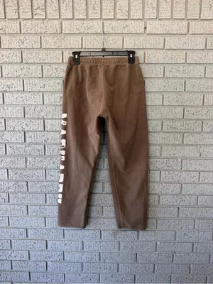 Madhappy Wide Leg Terry Sweatpants Local Optimist Group Brown Size XS thumbnail 5