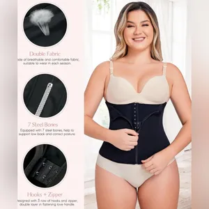 Black Waist Trainer Corset Size L thumbnail 2