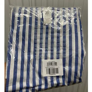 Old Navy Chambray Blue Stripe Dropped Waist Midi Skirt NEW Womens XL Flowy thumbnail 6