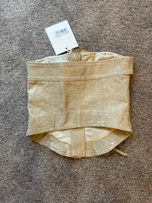 Jaded London Buckle and Zip corset top thumbnail 3