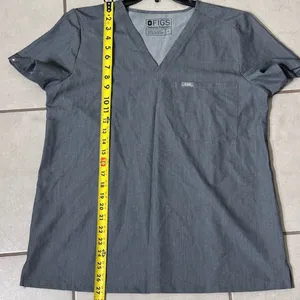 Figs‎ Technical Collection Women Gray Scrub Shirt Catarina Top size Large thumbnail 6