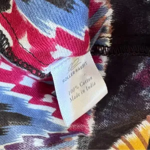 Roller Rabbit Ikat Print Long‎ Sleeve Shirt Dress thumbnail 8
