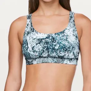 lululemon athletica energy wild wind Patterned Sports‎ Bra 10 thumbnail 1