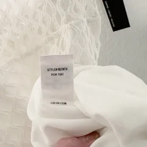 Lulus White Knot Crochet Mermaid Dress Sz M thumbnail 10