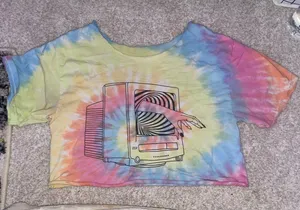 Tie Dyed Trippy Shirt Multiple thumbnail 1