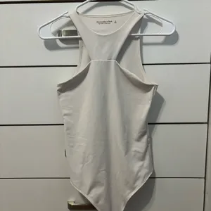 Abercrombie White Cutout Bodysuit thumbnail 2