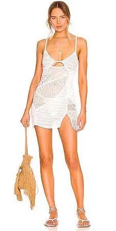 For Love And Lemons White Cover Up Medium thumbnail 2