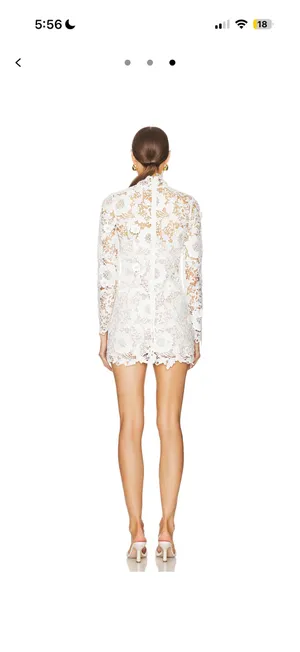Revolve White Dress Mini thumbnail 2