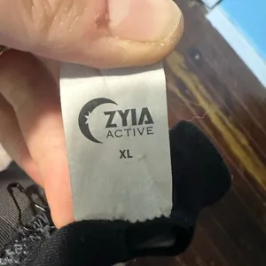 Zyia active gray camo low impact Athleisure workout bra thumbnail 3