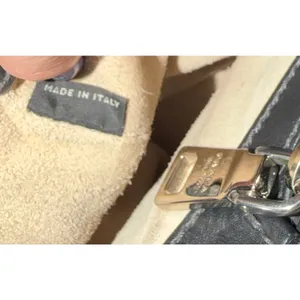 Prada Galleria Medium Satchel Tote Bag Black Double Zip Twin Pockets‎ thumbnail 10