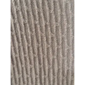 Tahari Women Rust Brown Textured‎ Ribbed Knit Short Sleeve Sweater Top Size M thumbnail 2