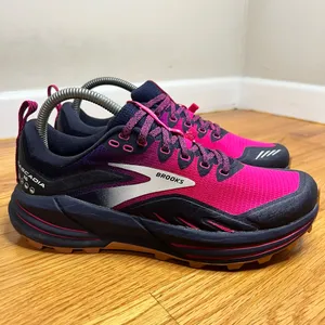 Brooks Cascadia 16 Pink Blue 1203631B425 Size 8W NO BOX thumbnail 8