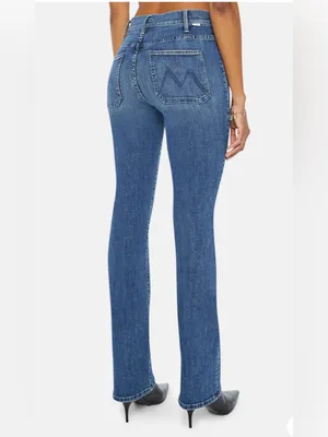 MOTHER THE PATCH POCKET INSIDER SNEAK CAVING IN Blue Size 24 thumbnail 2