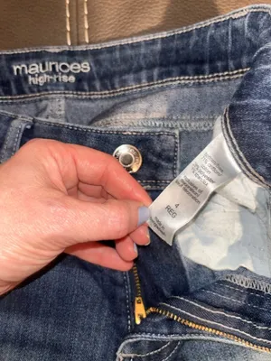 Maurices Women's Blue Flare Jeans thumbnail 4