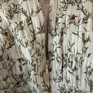 Sir The Label Alba Leaf Printed Mini Dress XS Tie Shoulder Straps Wedding Guest‎ thumbnail 11