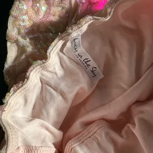 Lucy in the Sky Pale Pink Iridescent Sequin Mini Dress Medium thumbnail 11