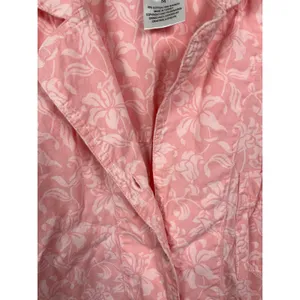 Crabtree&Evelyn Pink Floral Cotton&Bamboo Long Sleeve Pajama Set Sz.M thumbnail 9