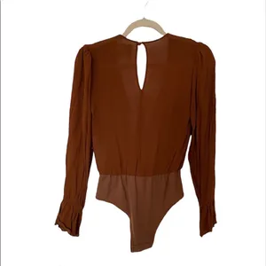 ✨ Reformation Brown Penny Bodysuit✨ thumbnail 2