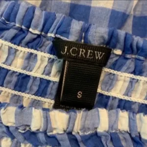 J. Crew gingham off the shoulder dress‎ thumbnail 3