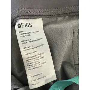 FIGS HW Zamora Jogger Scrub Pants Technical‎ Collection Size XXL Gray thumbnail 6