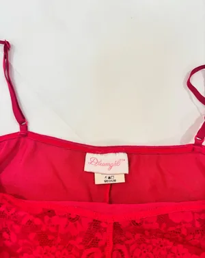 Y2K Dreamgirl Satin Lace Slip Dress thumbnail 4