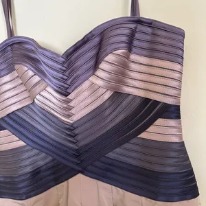 BCBG Maxazria Hana Strapless Corset Top Dress thumbnail 4