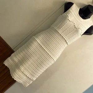 Chelsea and Violet extra small dress‎ crochet off-white EUC like new with… thumbnail 2