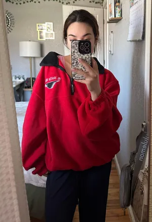 Vintage Oversized  Quarter Zip thumbnail 1