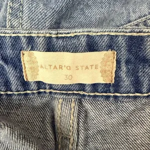 Altr’D State Ripped Knee Straight Leg Distressed Jeans Size 30 thumbnail 4