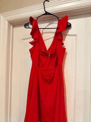 Altar'd State Dress Red thumbnail 2