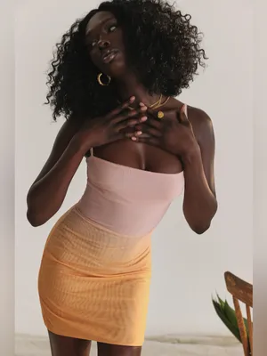 House of CB Deva Ombre Mini Dress S thumbnail 4